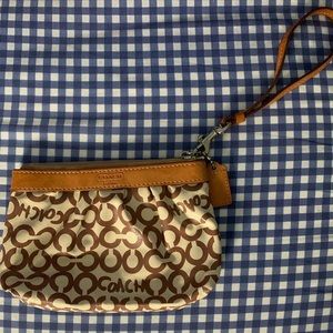 Vintage Coach Wristlet